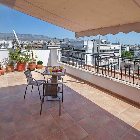 Rooftop Apartment With Great Veranda Athen Exterior foto