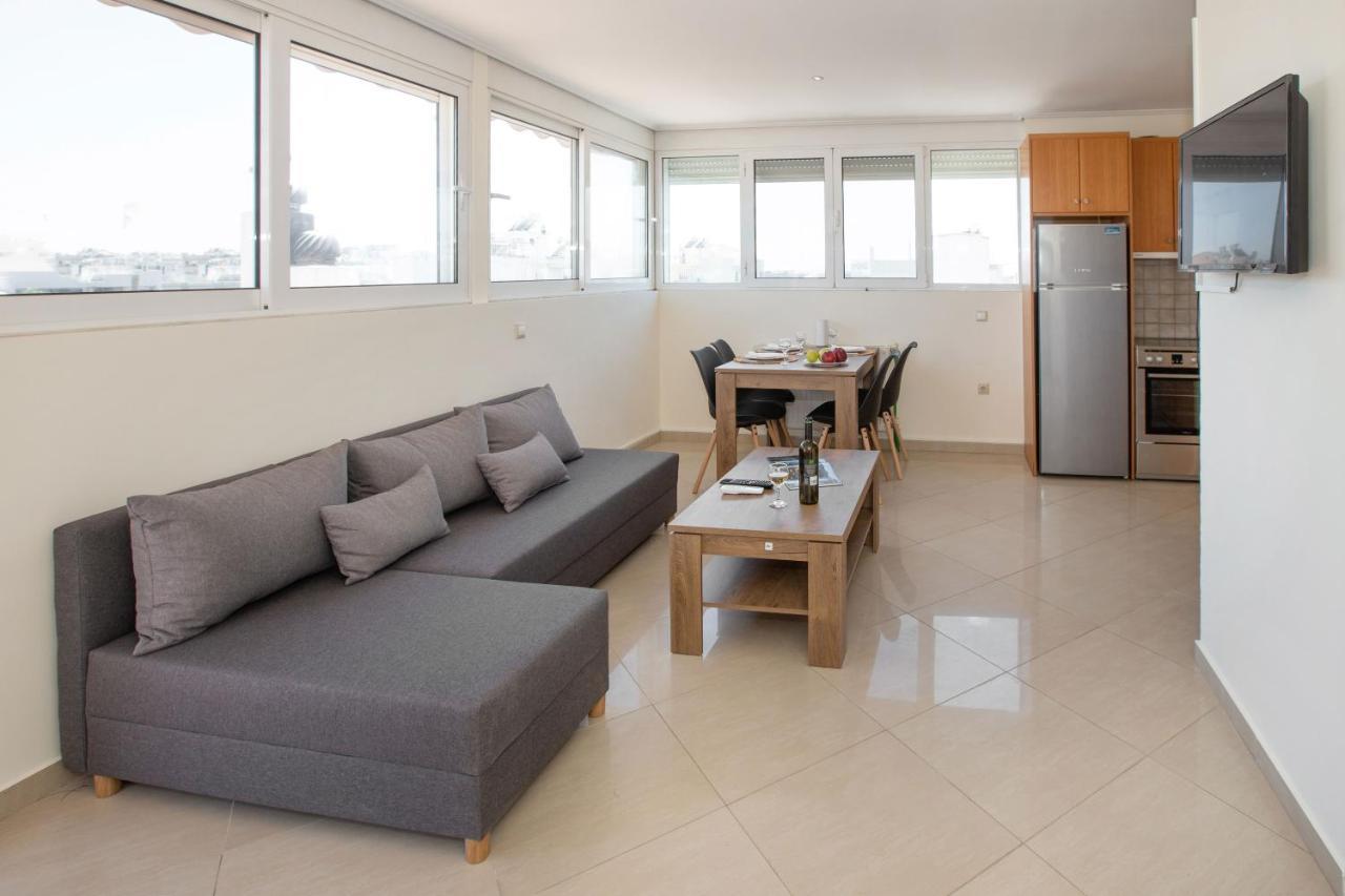 Rooftop Apartment With Great Veranda Athen Exterior foto