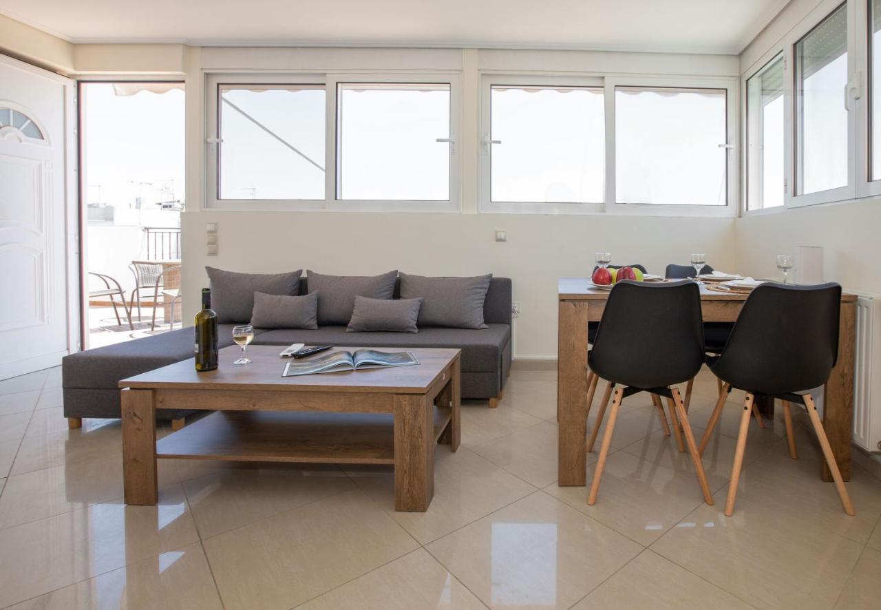 Rooftop Apartment With Great Veranda Athen Exterior foto
